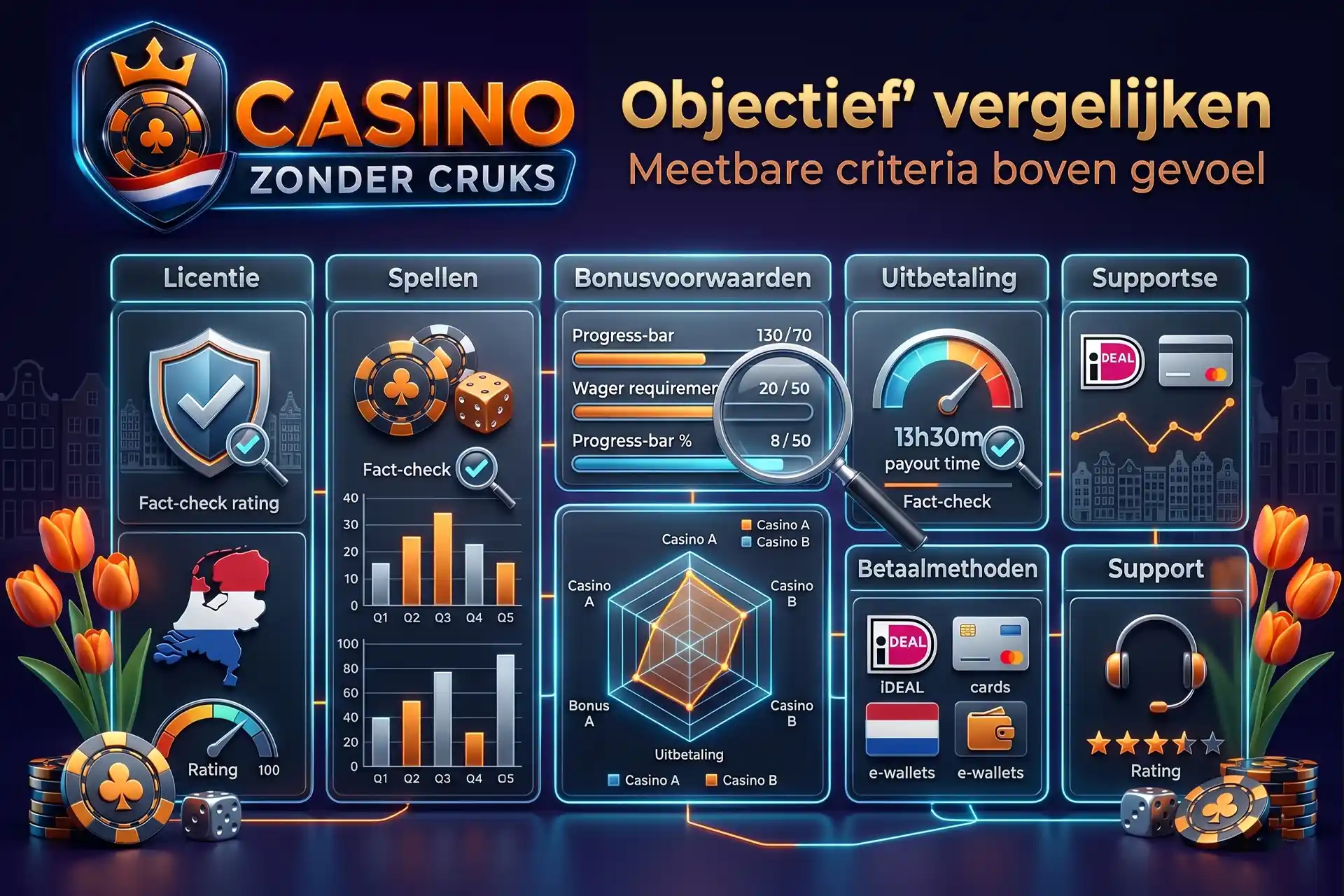 Online casino zonder Cruks beoordelen op basis van duidelijke criteria