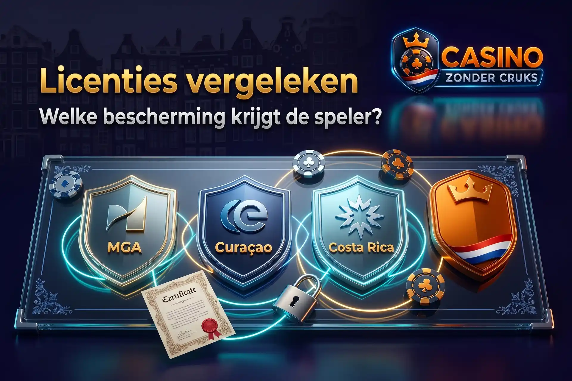 Online casino zonder Cruks met aandacht voor licenties en veiligheid
